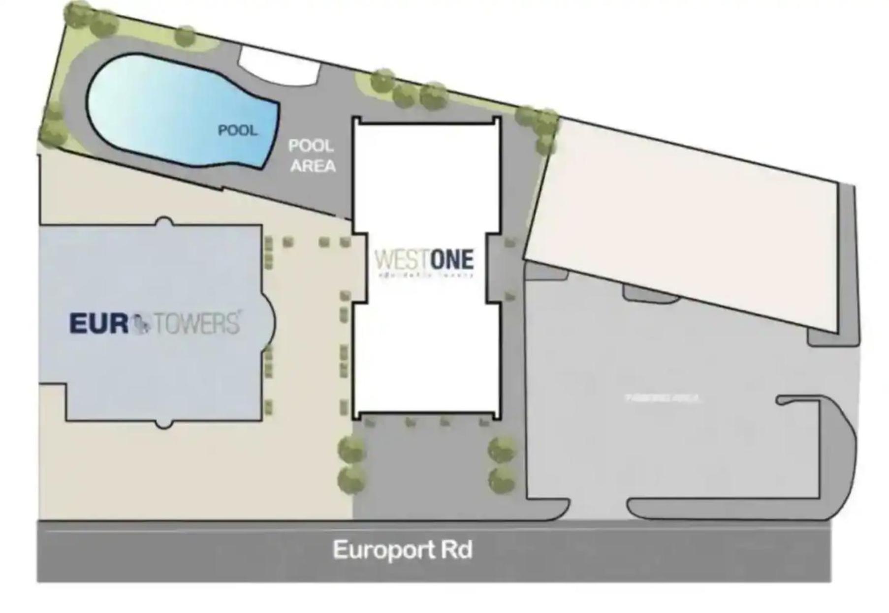 West One Studio Apartments Gibraltar Exterior foto
